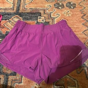 High Rise 2.5” Lululemon shorts
